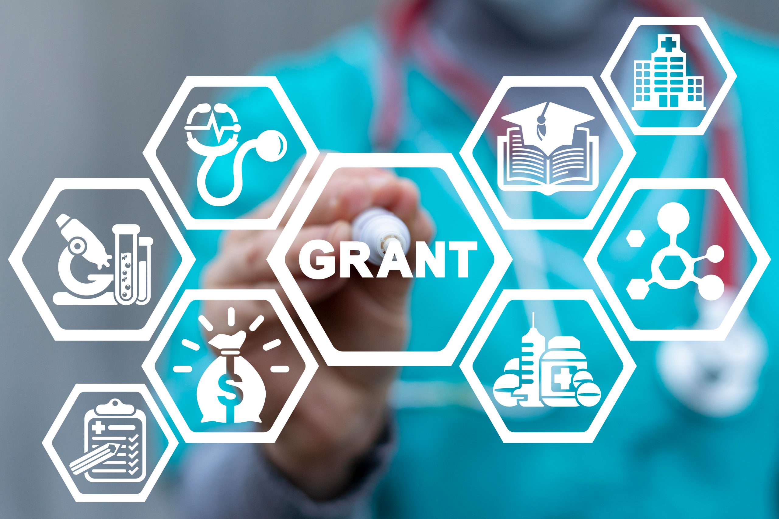 NIH grant funding graphic